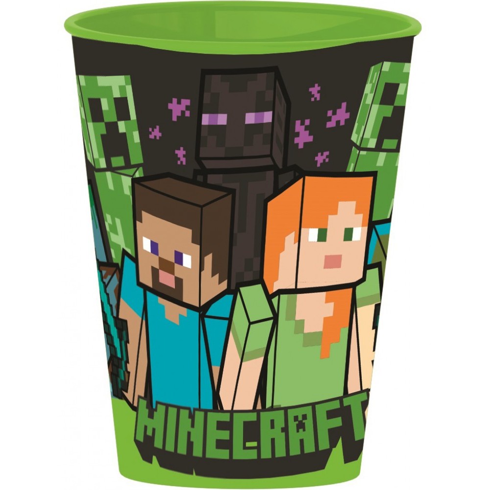 Minecraft Pixelcraft plastic cup 260 ml