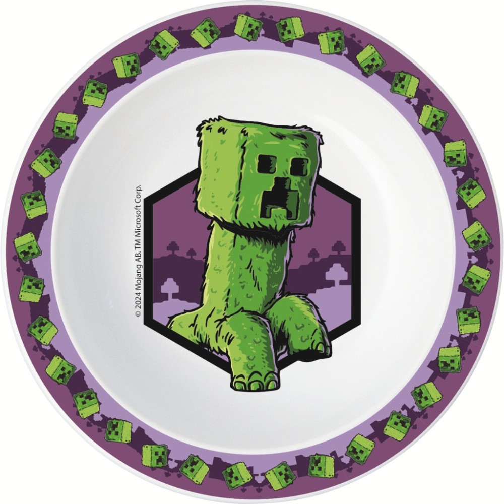 Minecraft The Movie deep plate 16 cm