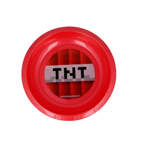 Minecraft TNT plastic deep plate