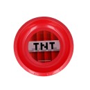 Minecraft TNT plastic deep plate