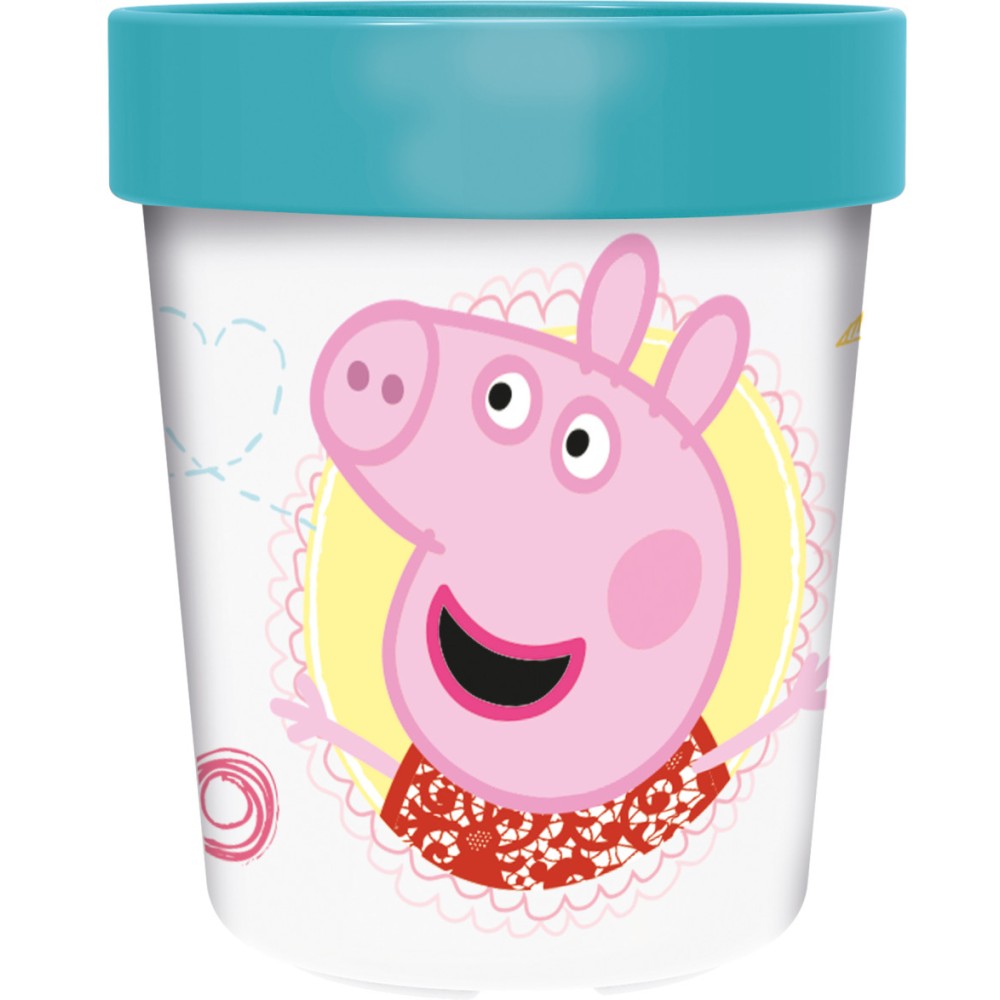 Peppa Pig Core non-slip micro plastic cup 260 ml