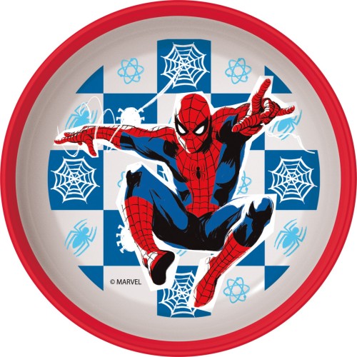 Spiderman Midnight Flyer non-slip micro deep plate
