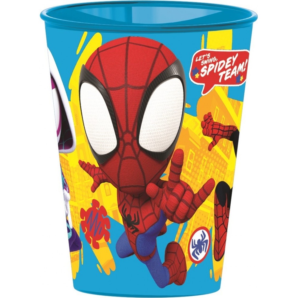 Spiderman Team Spidey plastic cup 260 ml