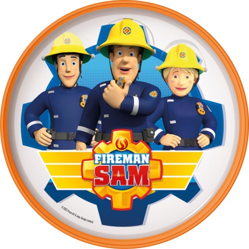 Fireman Sam Rescue Mission non-slip micro plate