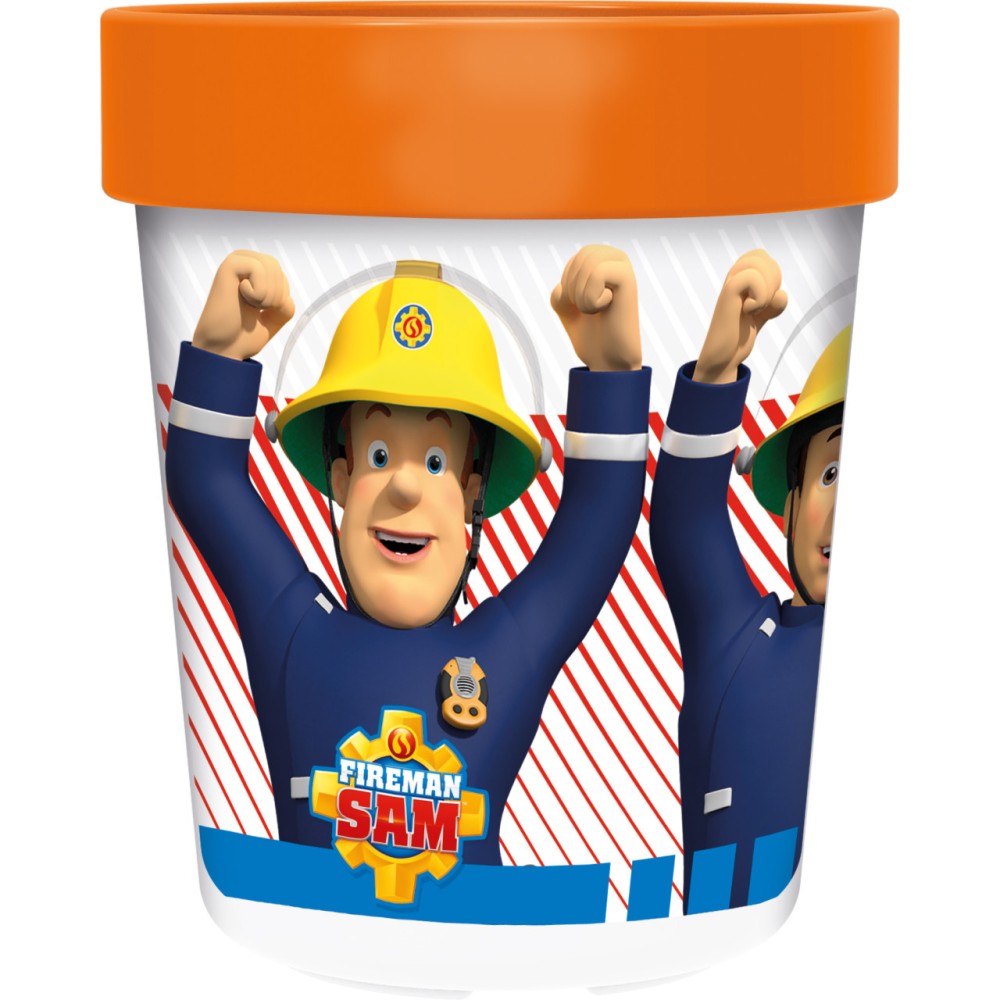 Fireman Sam Rescue Mission non-slip micro plastic cup 260 ml