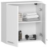 SZAFKA WISZĄCA W 60 cm FIN 2D BIAŁY