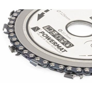 Tarcza łańcuchowa do drewna 125mm x 22,2mm 14 zębów