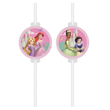 Disney Princess Create Your World paper straw, 4-piece set FSC