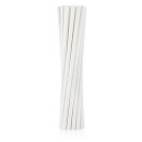 Colour White White paper straw 12 pcs