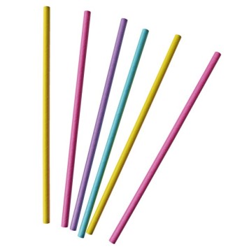 Colour Neon paper straw 30 pcs set