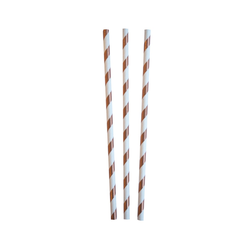 Love Everyday Love paper straw, set of 12
