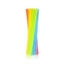 Colour Colorful plastic straws 10 pcs