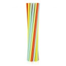 Colour Pastel paper straw 12 pcs