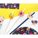 Spring Have Fun paper straw set of 6