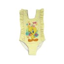 The Looney Tunes Tweety baby swimsuit, swimming 12-36 months