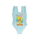 The Looney Tunes Tweety baby swimsuit, swimming 12-36 months