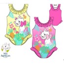 Disney Marie Pineapple  baby swimsuit, swimmer 12-36 months