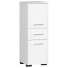 Meuble de salle de bain 30x85x30cm Blanc