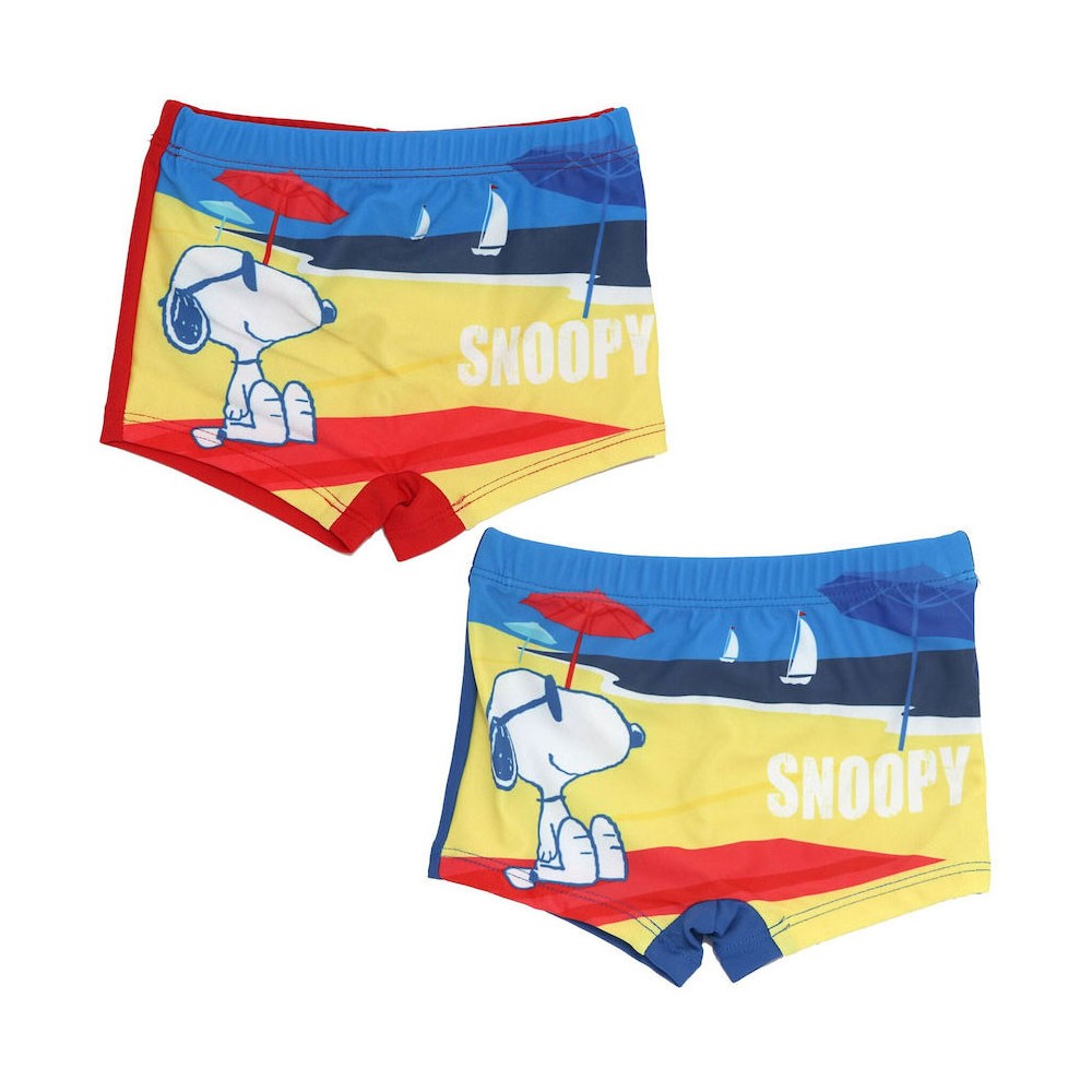 Snoopy on the Beach baby swim trunks, shorts 12-36 months