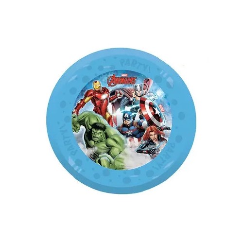 Avengers Infinity Stones micro premium plastic dinner plate 4-piece set 21 cm