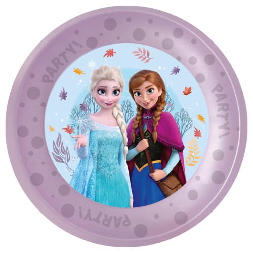 Disney Frozen Idyllic Wonder micro premium plastic dinner plate set of 4 21 cm