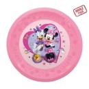 Disney Minnie Makes Me Smile micro premium plastic dinner plate set of 4, 21 cm