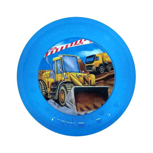 Construction Grabber micro premium plastic dinner plate 21 cm