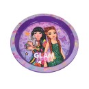 Glam Girls Team micro dinner plate