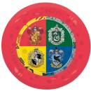 Harry Potter Hogwarts Houses micro premium plastic plate 4 pcs set 21 cm