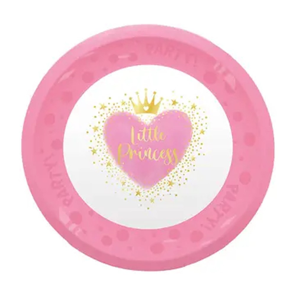Princess Little Princess micro premium plastic plate 21 cm
