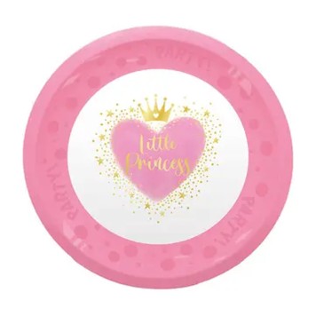 Princess Little Princess micro premium plastic plate 21 cm