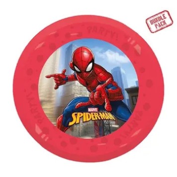 Spiderman Crime Fighter micro premium plastic plate 4 pcs set 21 cm