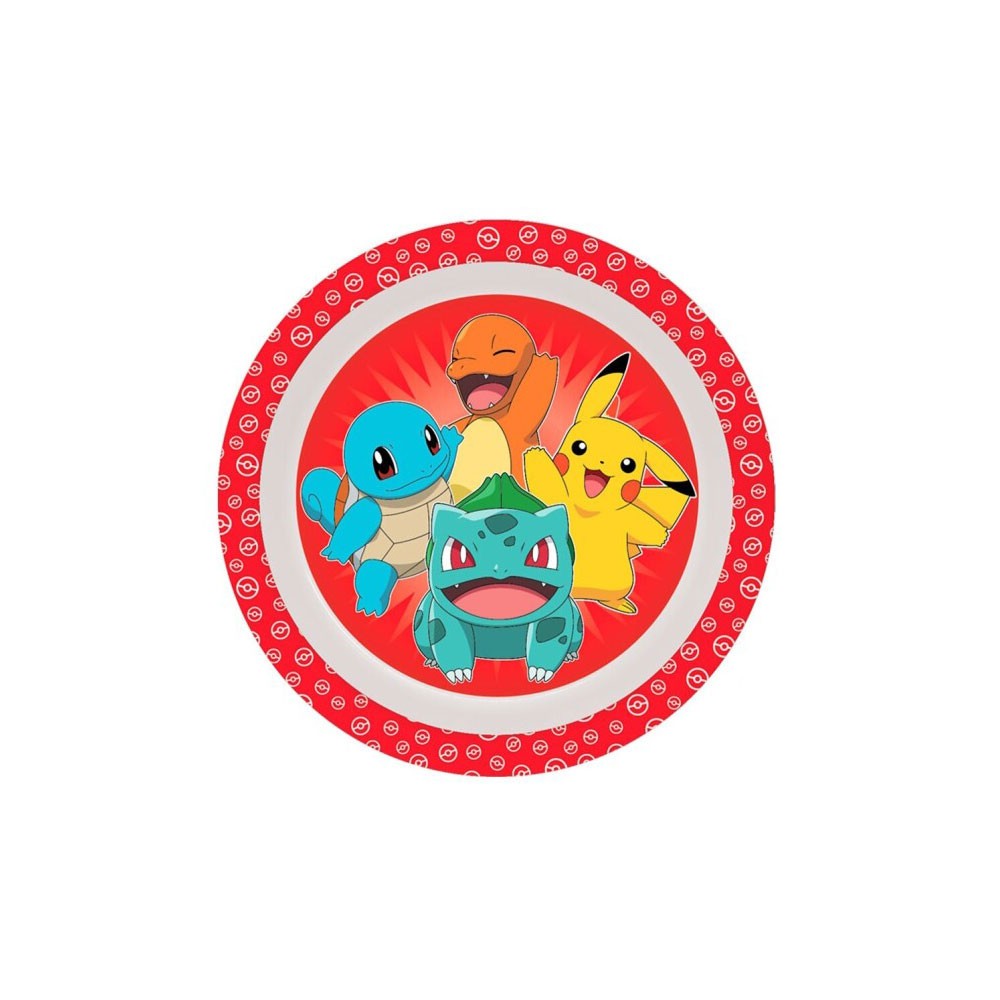 Pokémon Red plastic plate