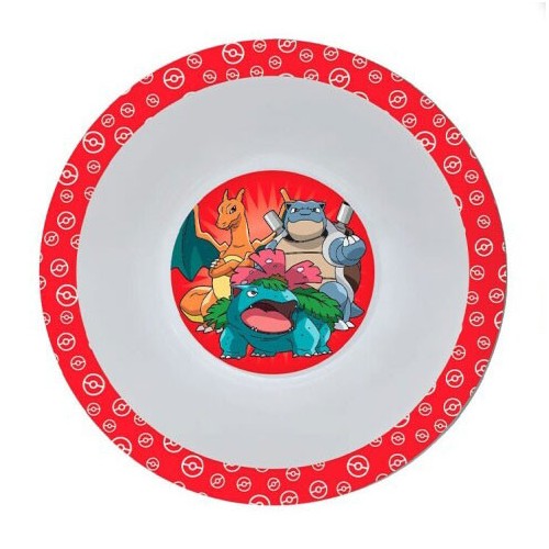 Pokémon Red plastic deep plate