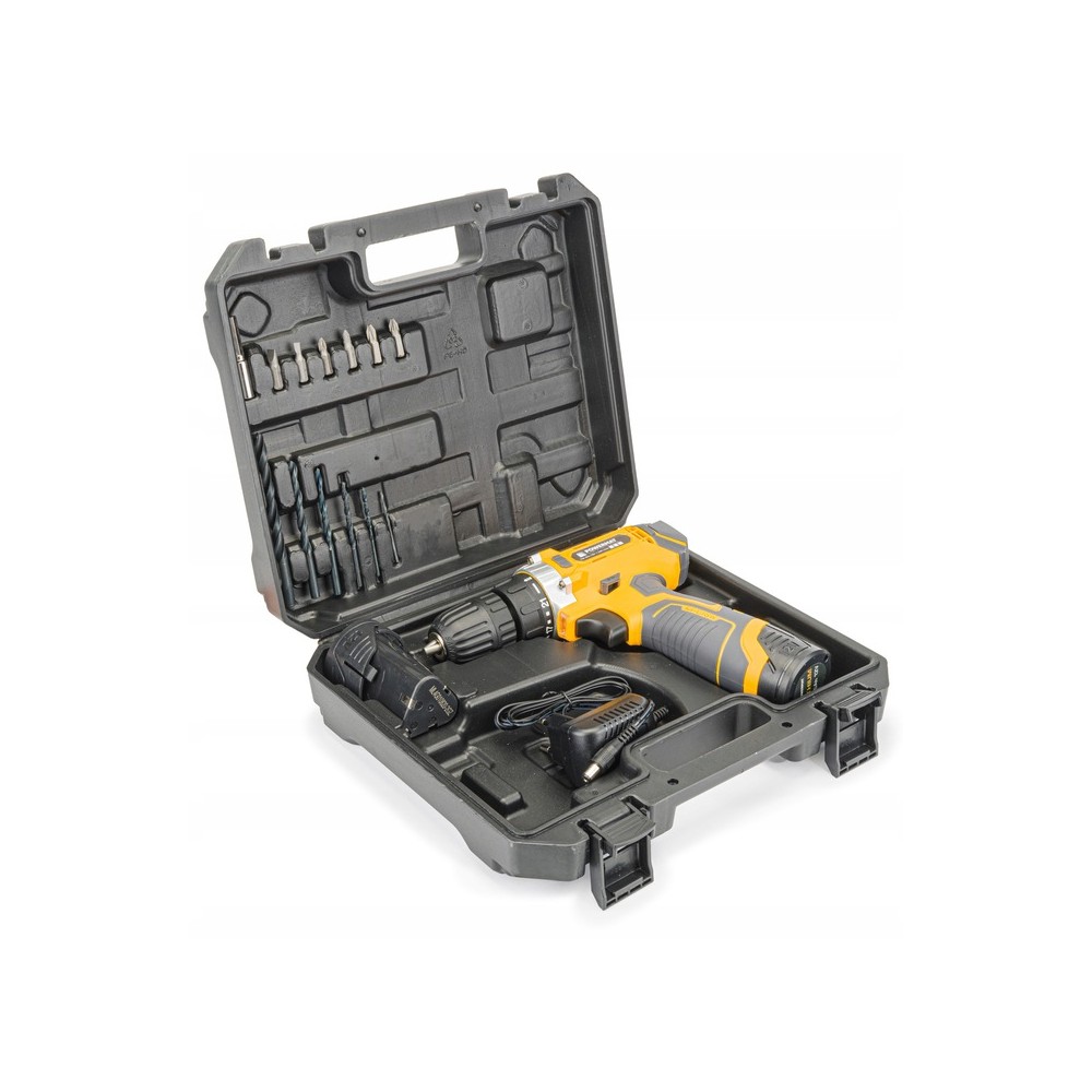 Wkrętarka wiertarka akumulatorowa PM-WA-12V-1.5AT-LCD