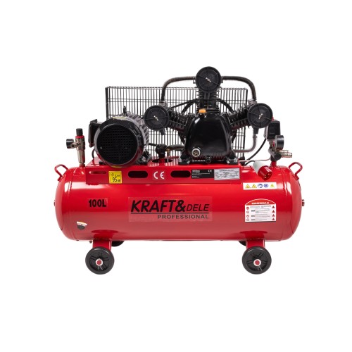 Kompresor olejowy 100L  3 Tłoki KD1477 + Seperator