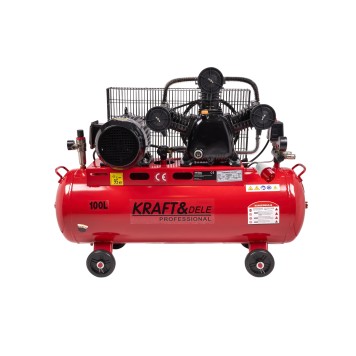 Kompresor olejowy 100L  3 Tłoki KD1477 + Seperator
