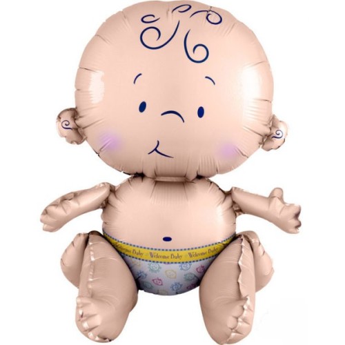 Baby seating foil balloon 38 cm