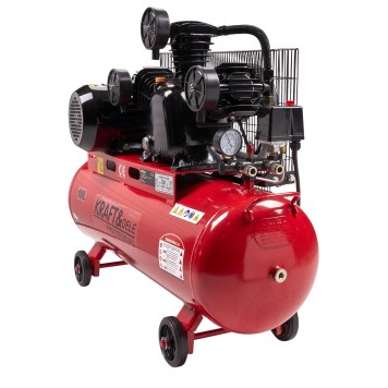Kompresor olejowy 100L  3 Tłoki KD1477 + Seperator