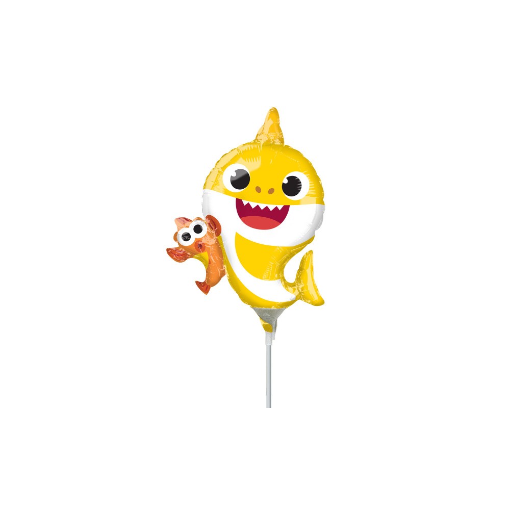 Baby Shark Yellow mini foil balloon (WP)