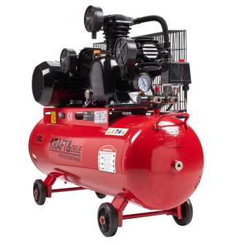 Kompresor olejowy 100L  3 Tłoki KD1477 + Seperator