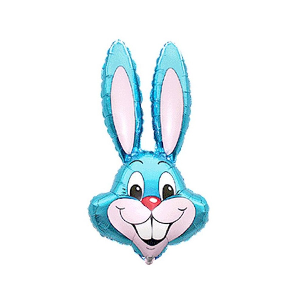 Rabbit Blue Rabbit, Blue Head Foil Balloon 36 cm (WP)