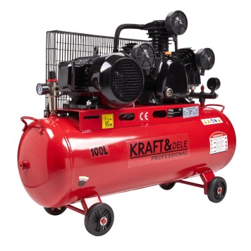 Kompresor olejowy 100L  3 Tłoki KD1477 + Seperator