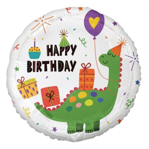Happy Birthday Dinosaur Dinosaur Happy Birthday foil balloon 36 cm