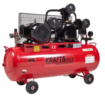 Kompresor olejowy 100L  3 Tłoki KD1477 + Seperator