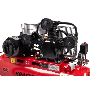 Kompresor olejowy 100L  3 Tłoki KD1477 + Seperator