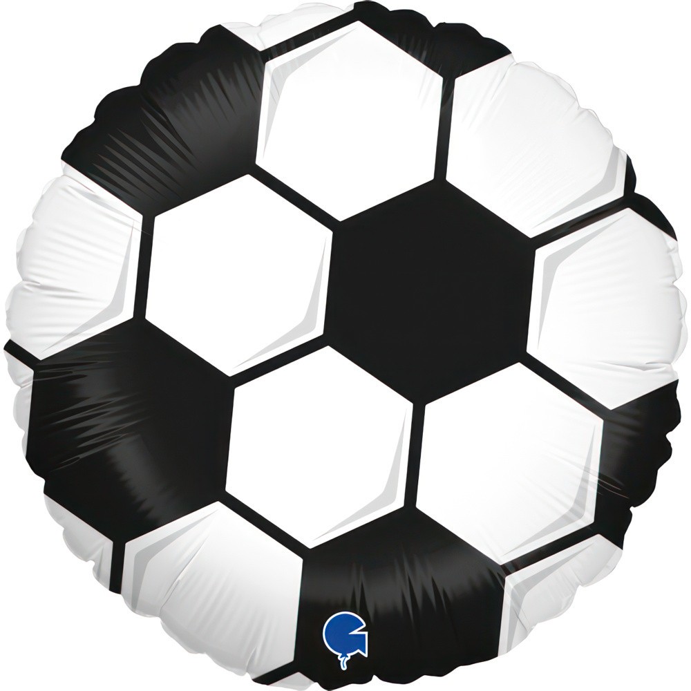 Football Soccer Ball mini foil balloon 19 cm (WP)