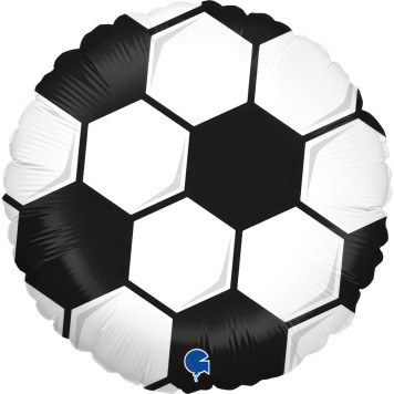 Football Soccer Ball mini foil balloon 19 cm (WP)