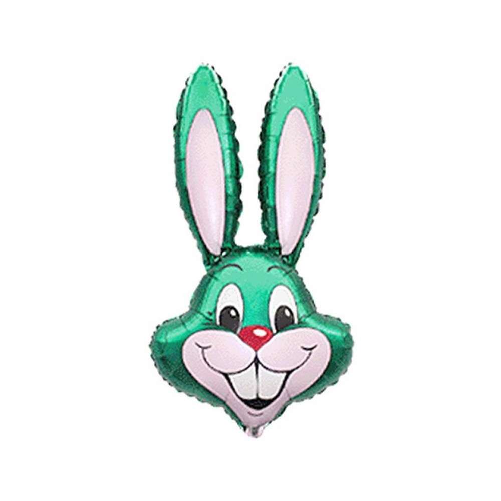 Rabbit Green Rabbit, Green Head Foil Balloon 36 cm (WP)