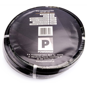 Wąż pneumatyczny  10 x 17 mm / 15m 20bar PM-WP-15T
